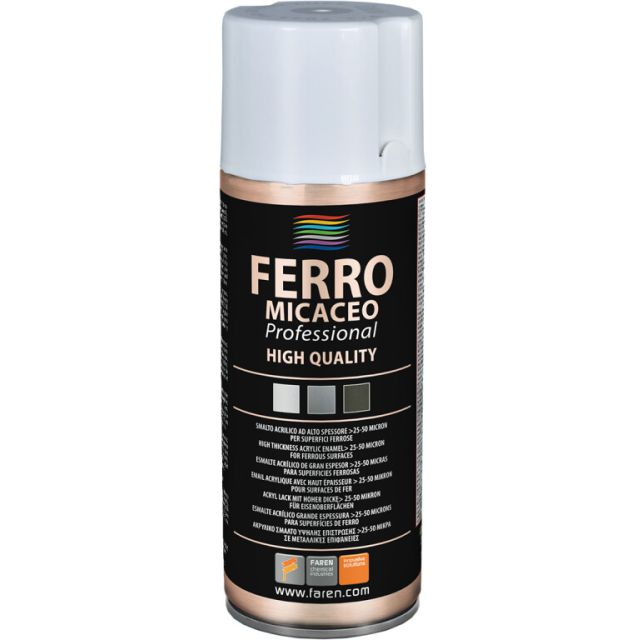 Spray de pintura hierro micaceo 400 ml. (Faren 7VC400)