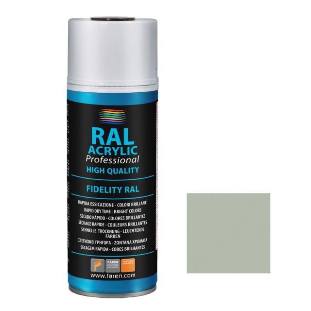 Spray de pintura gris guijarro RAL 7032 400 ml. (Faren 4VW400)