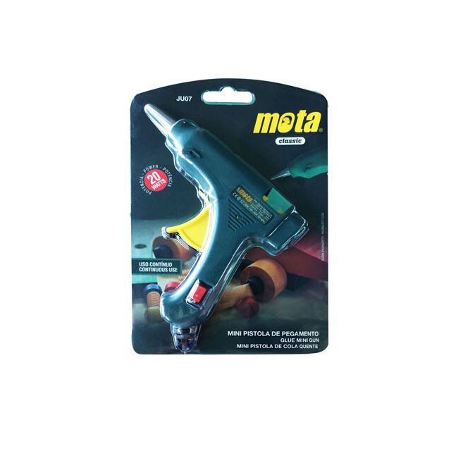Mini pistola de pegar hot melt Ø7mm 7W (Mota JU07)