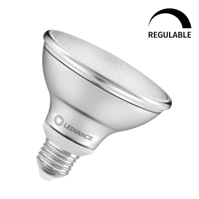 Lámpara PAR30 Led regulable E27 10W 633Lm 2700°K 36° (Osram 071195)