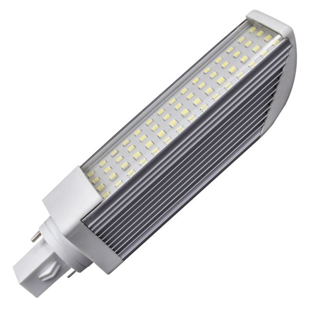 Lámpara Led PL 2 pins G24 11,5W 4200°K 980Lm 120° 35x165mm. (GSC 200630001))