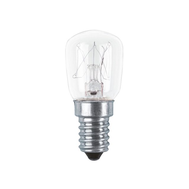 Lámpara pebetera tubular para frigoríficos, hornos y máquinas de coser E14 25W (Osram 4050300309637)