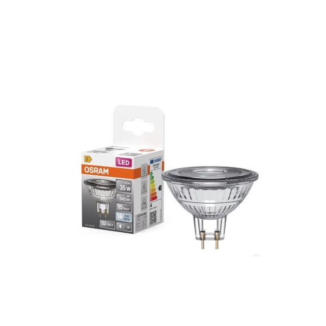 Lámpara Led Star MR16 GU5,3 3,4W 4000°K 345Lm 36° (Osram 458309)