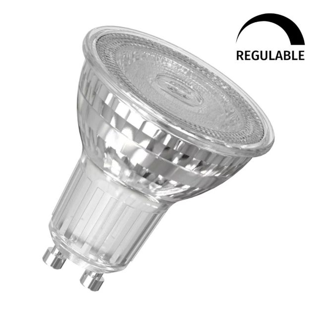 Lámpara Led Superstar regulable GU10 3,7W 2700°K 350Lm 36° (Osram 457487)