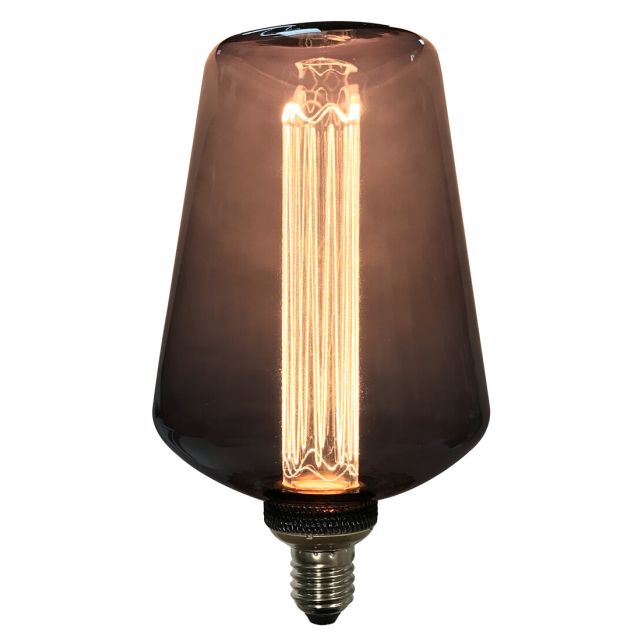 Lámpara decorativa Led XL smoky ahumado E27 4W 1800°K 120Lm (F-Bright 2601209-S)