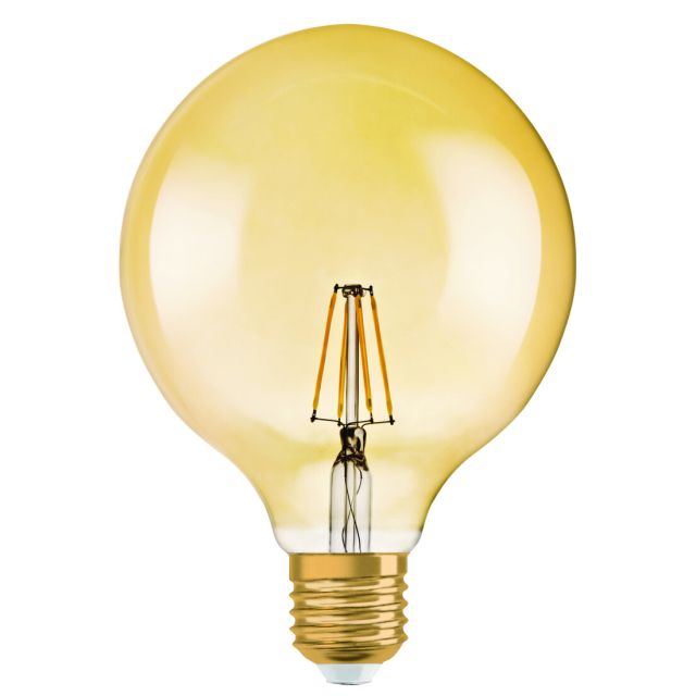 Lámpara Led globo cristal Vintage 1986 E27 4W 2400°K 410Lm 124x168mm. (Osram 091179)