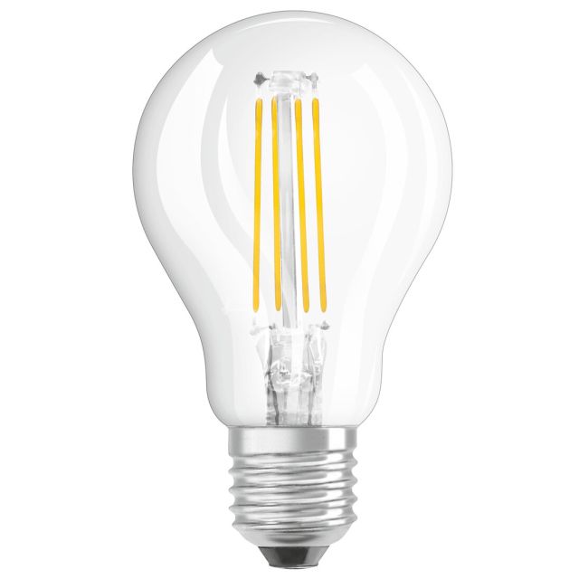 Lámpara esférica cristal Led clara Retrofit E27 4W 4000°K (Osram 4058075435148)