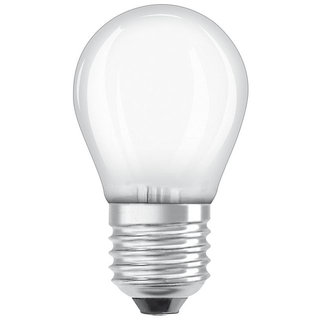 Lámpara esférica cristal Led mate Retrofit E27 4,5W 6500°K 470Lm (Osram  4058075466210)