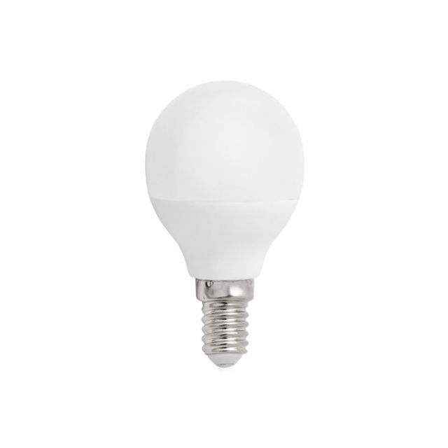 Lámpara esférica Led E14 4W 2700°K  340Lm 160° 45x79mm. (Spectrum WOJ13030)