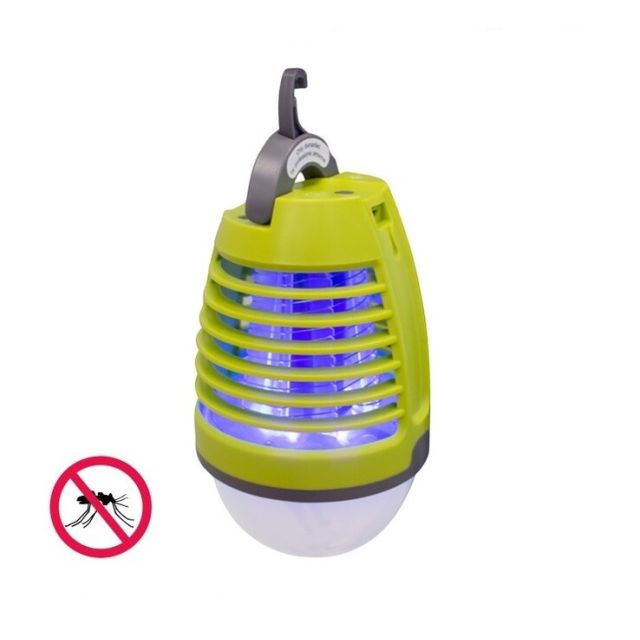 Lámpara Led portátil matamosquitos 2 en 1 sobremesa y colgar 5W 40m² (GSC 002005390)