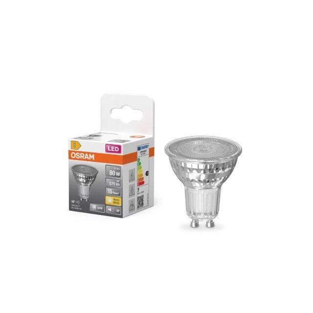 Lámpara Led Star GU10 6,1W 2700°K 575Lm 36° (Osram 457388)