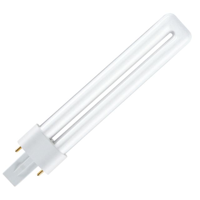 Lámpara FD Dulux S G23 7W 2700°K 135mm. (Osram 4050300005997)