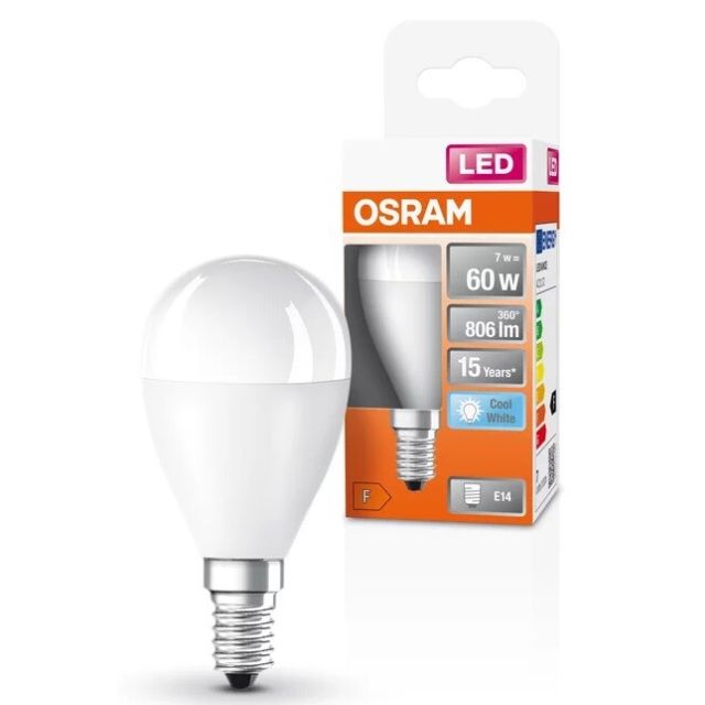 Lámpara esférica Led ST Clas E14 7W 4000°K 806Lm (Osram 023101)