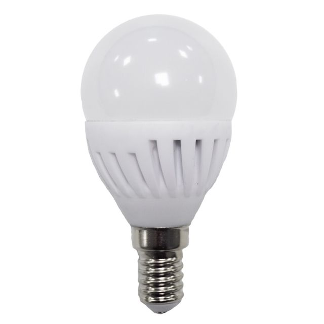 Lámpara esférica Led cerámica E14 9W 5000°K 900Lm (BB Electron 120642)