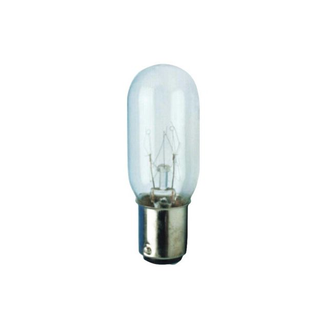 Lámpara bayoneta para máquina de coser B15 15W 22x55mm. (F-BRIGHT 2600048)