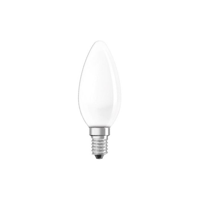 Lámpara incandescente vela mate 25W E14 (Clar 11212)