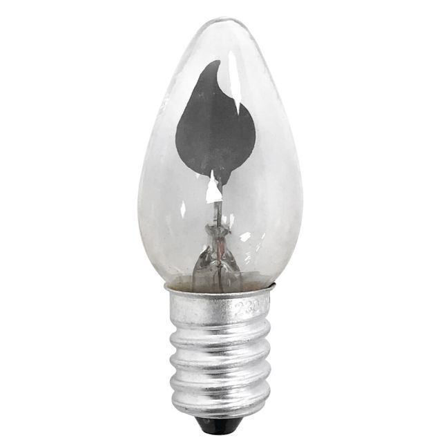 Lámpara incandescente vela Flicker llama oscilante E14 (Clar 11927)