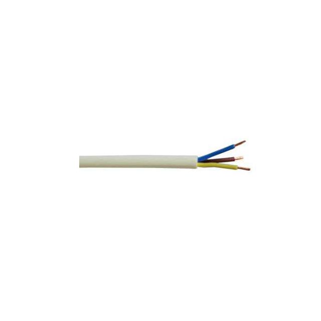 Carrete de 300 metros cable manguera blanca 2x1mm