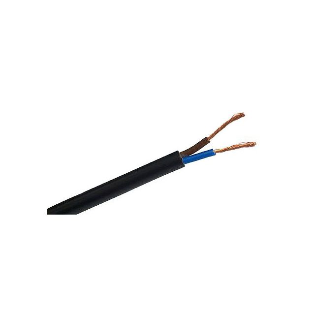 250m. manguera acrílica negro 3x1mm. en carrete