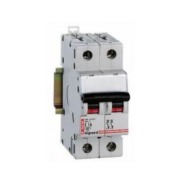 Interruptor automático de control de potencia 2 polos 15A (Legrand 603036)