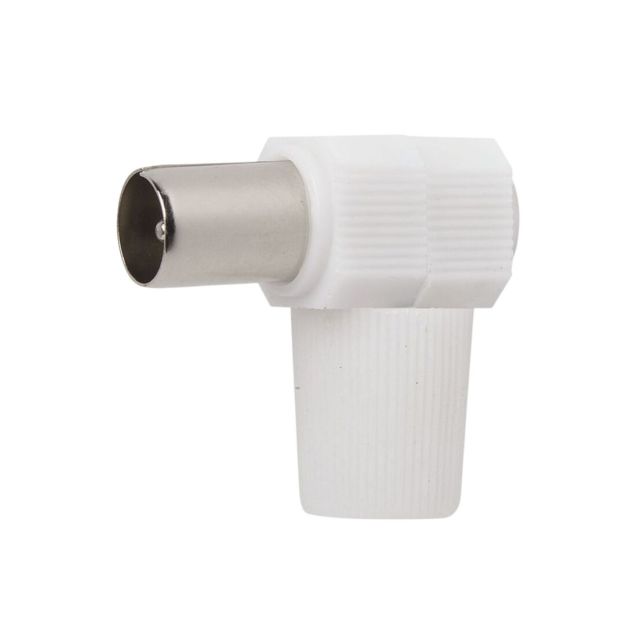 Conector acodado TV macho 9,5mm (Simon MU730844)