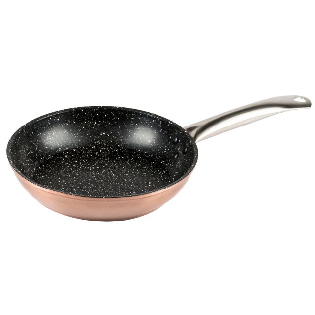 Sartén aluminio forjado inducción gama cobre ø30cm. (VIER 911-30)