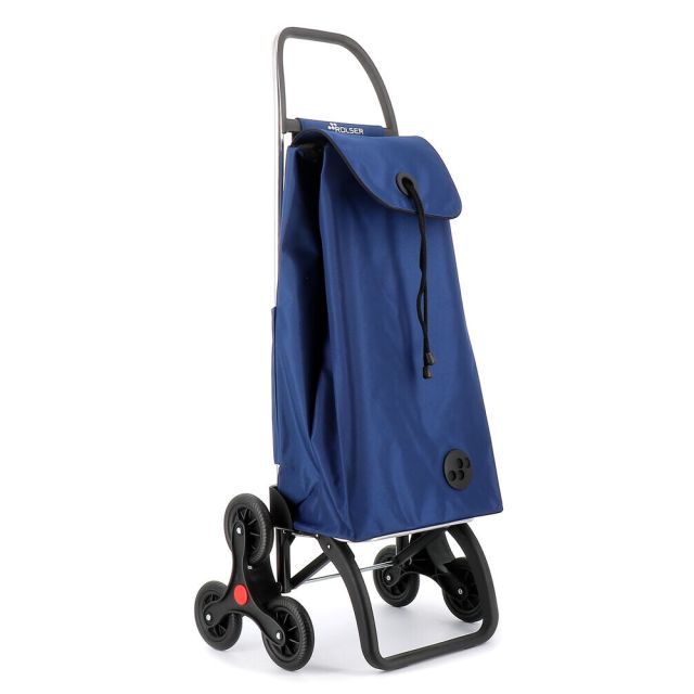 Carro de compra I-Max MF 6 ruedas sube escaleras azul Klein (Rolser IMX303)