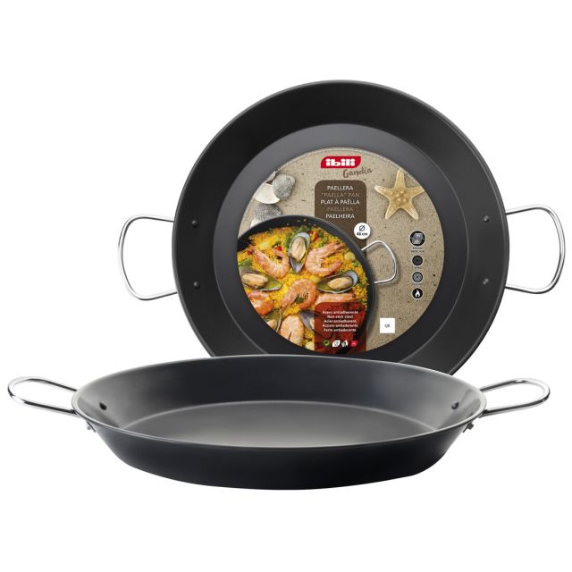 Paella de acero modelo Gandía ø28cm. (Ibili 501028)