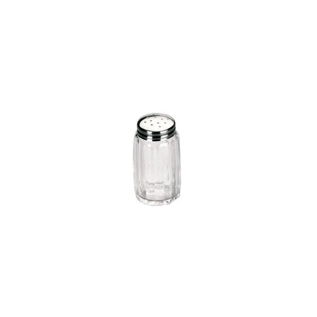 1 ud. salero/pimentero de cristal y acero inoxidable 18% 50 ml, (Ibili 768710)