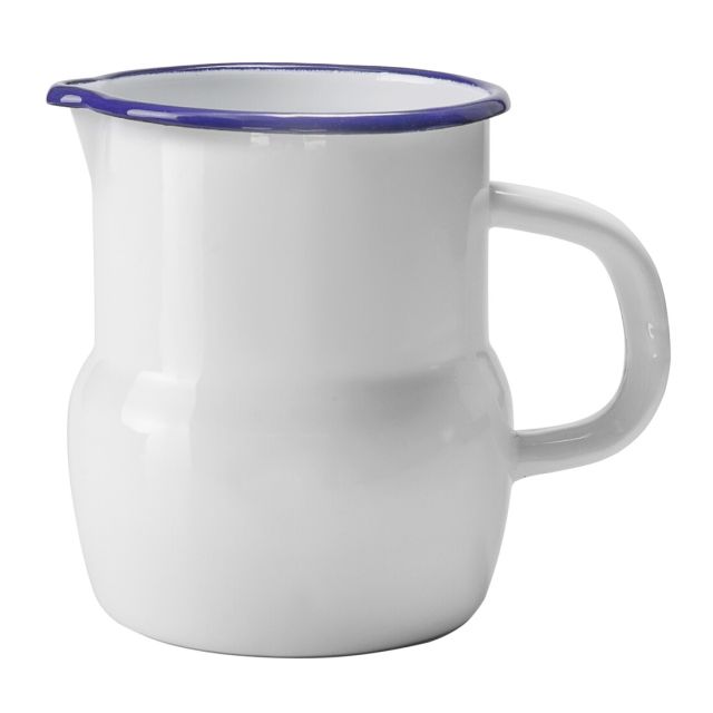 Jarra de servir de acero esmaltado vitrificado 750 ml. (Ibili 904609)