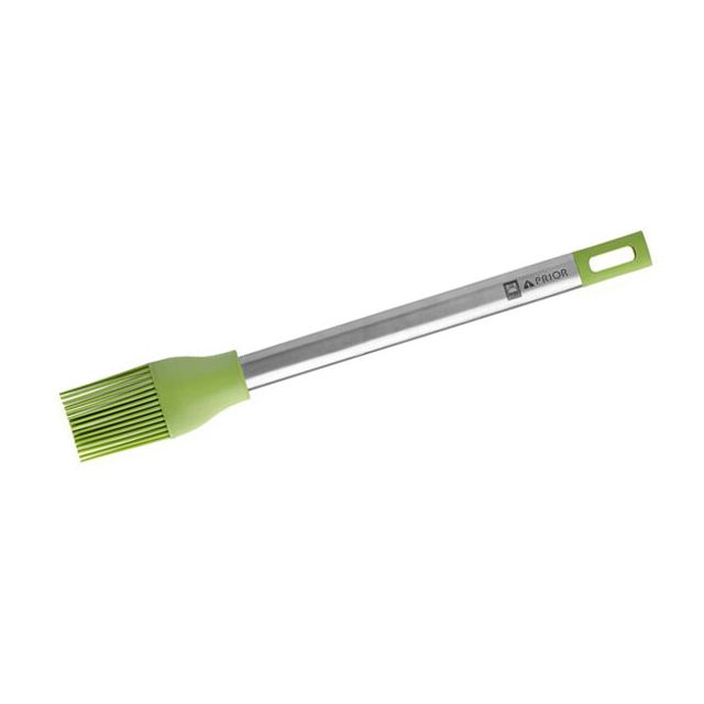 Pincel de silicona con mango de acero inoxidable  Prior 27,5 cm. (Bra A197005)