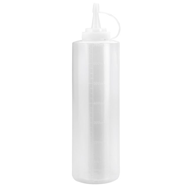 Biberón plástico con graduación 700 ml. (Ibili 773907)