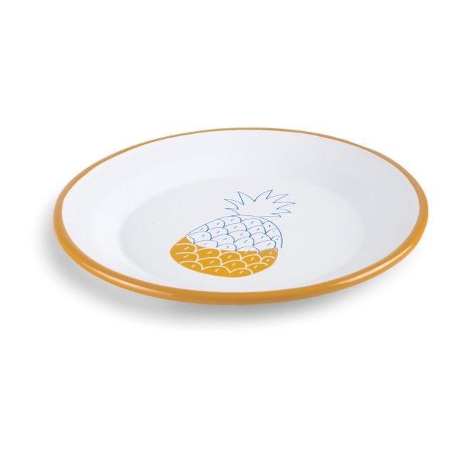 Plato para postre Piña  Ø18cm. (Ibili 942000)