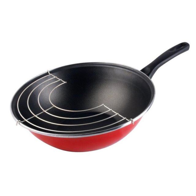 New Wok Praga de acero esmaltado vitrificado ø28cm. (Magefesa 1108596)