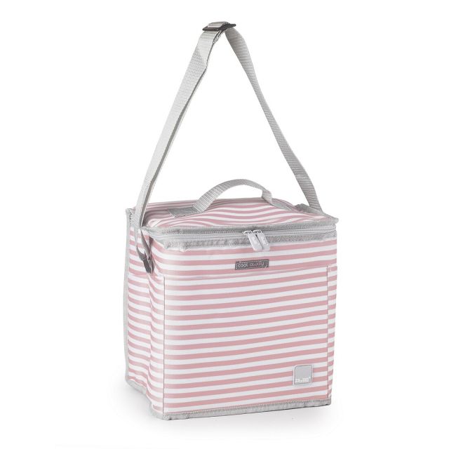 Bolsa porta alimentos isotérmica rosa Biarritz 10L. (Ibili 627710)