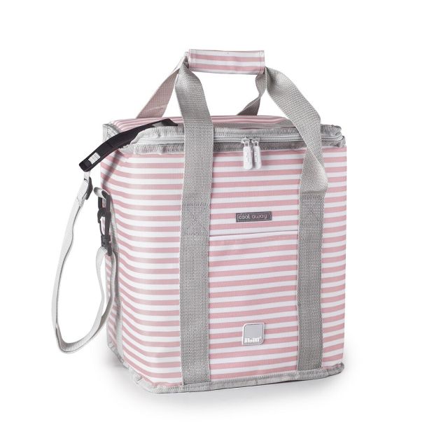 Bolsa porta alimentos isotérmica rosa Biarritz 20L. (Ibili 627720)