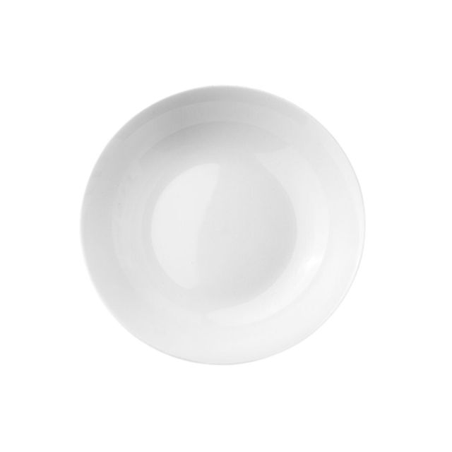 Plato hondo Bolonia blanco Ø20cm (Ibili 692202)