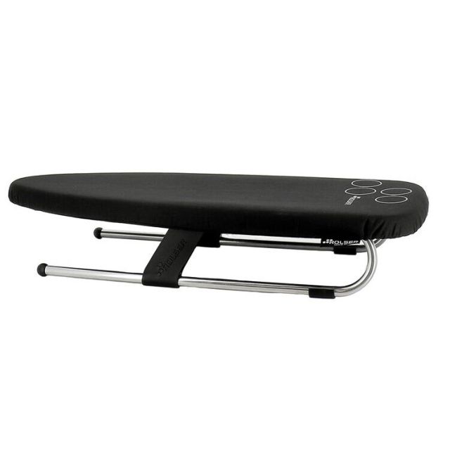 Mini tabla de planchar de sobremesa K-Mini Surf negra 290x40x720 mm (Rolser K08001)