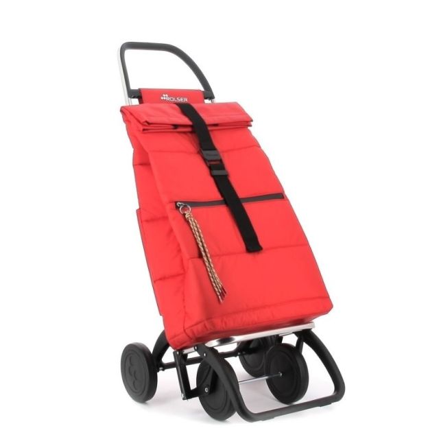 Carro compra Big Polar 4 ruedas rojo (Rolser BIG002)