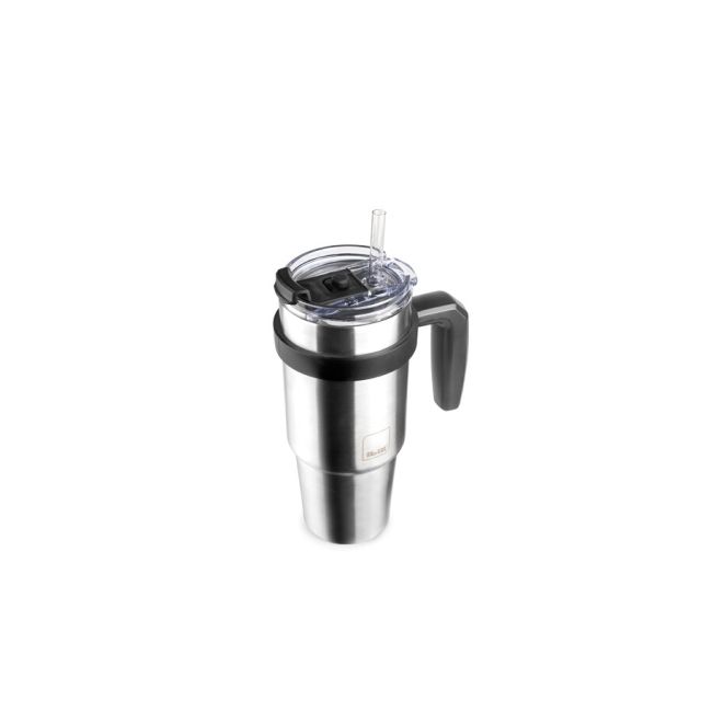 Vaso térmico doble pared con asa Go 580ml. (Ibili 669006)