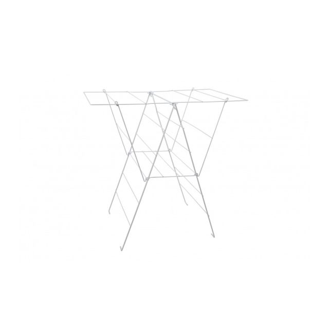 Tendedero plegable acero blanco SISI 98x62x94mm. (Sauvic 88844)