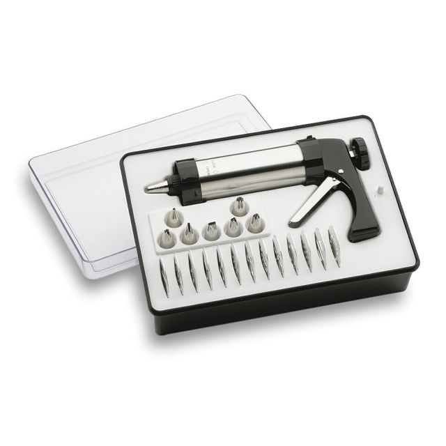 Juego pistola para decoración de repostería (Lacor 68989)