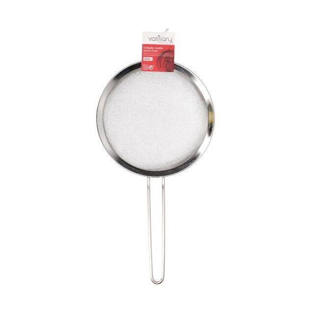 Colador de acero inoxidable ø18 cm. (Vassary 401045035)
