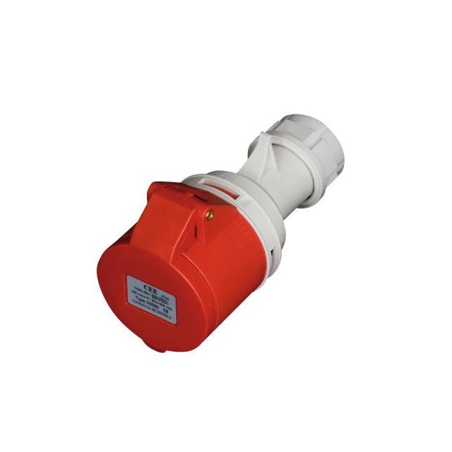 Base aérea 4P roja (3P+T) 32A IP44 (GSC 2300387)