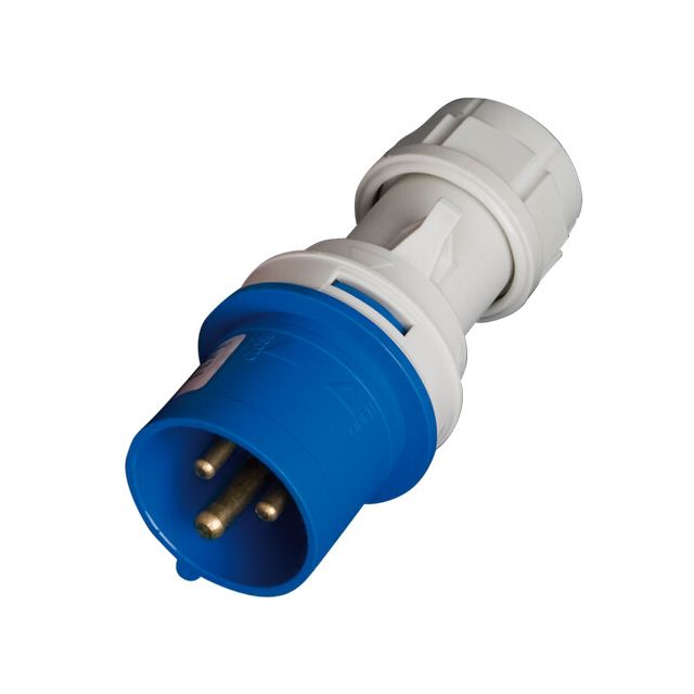 Clavija aérea cetac 3P azul (2P + T) 16A IP44 220-240V (GSC 2300332)