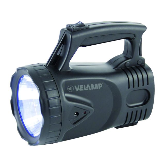 Linterna de cañón Ícaro Led recargable 250m. 3W (Velamp IR554)