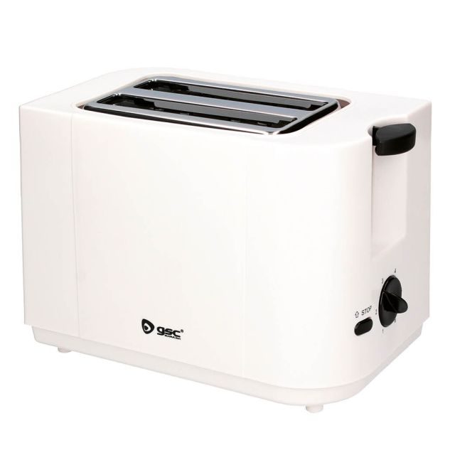 Tostador blanco 2 ranuras Avocato 700W (GSC 400075002)