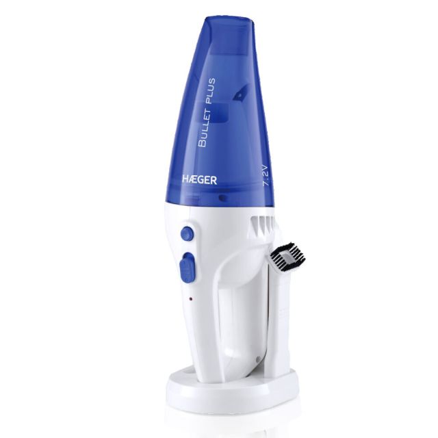 Aspirador de mano recargable líquidos y sólidos Bullet Plus 40W (Haeger PV-45B.003A)