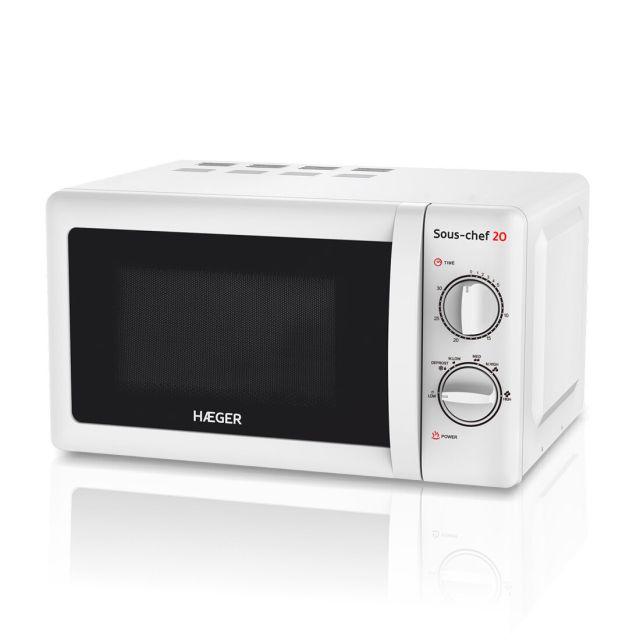 Horno microondas 700W 20 L Sous-Chef (Haeger MW-70W.006A)