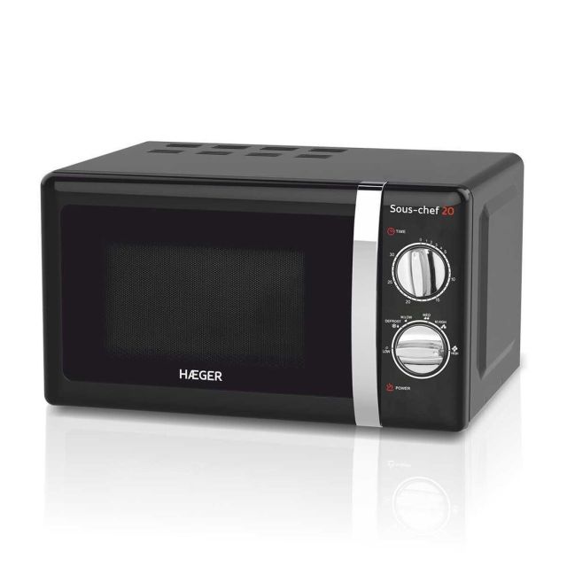 Horno microondas 700W 20 L Sous-Chef (Haeger MW-70B.007A)